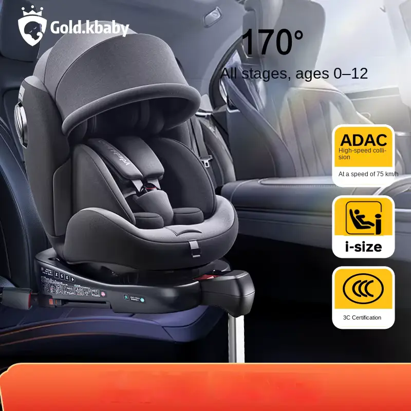 Wholesale Seat Chair Quick Mount Child Car Adjustable Recline Safety product image 3 - HONYON