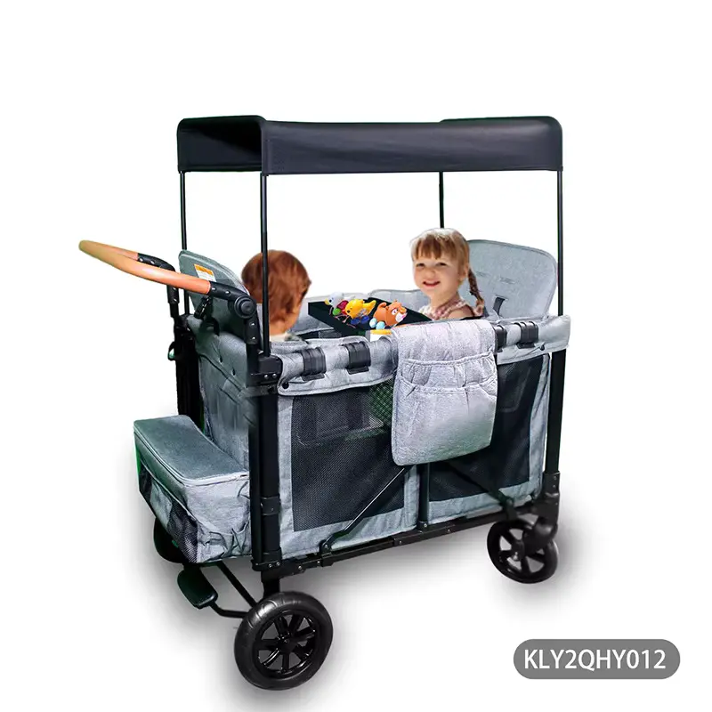 Wholesale Stroller Twin Sit Lie Dual Mode 4-seat Design product image 3 - HONYON