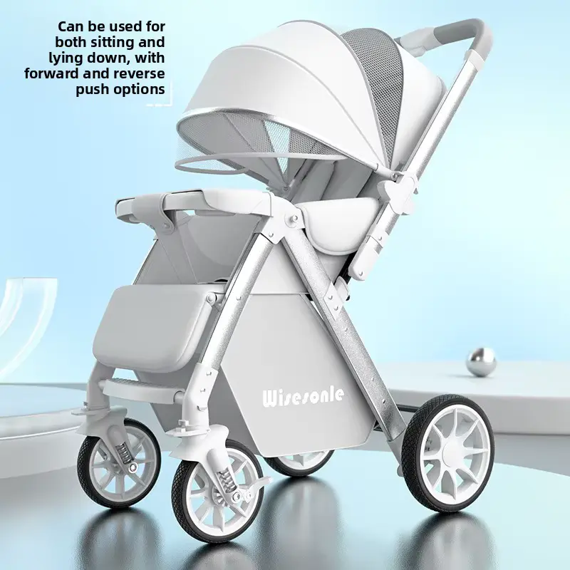 Wholesale Stroller Newborn 0-6 Months Lightweight Foldable Stainless Steel Frame - HONYON