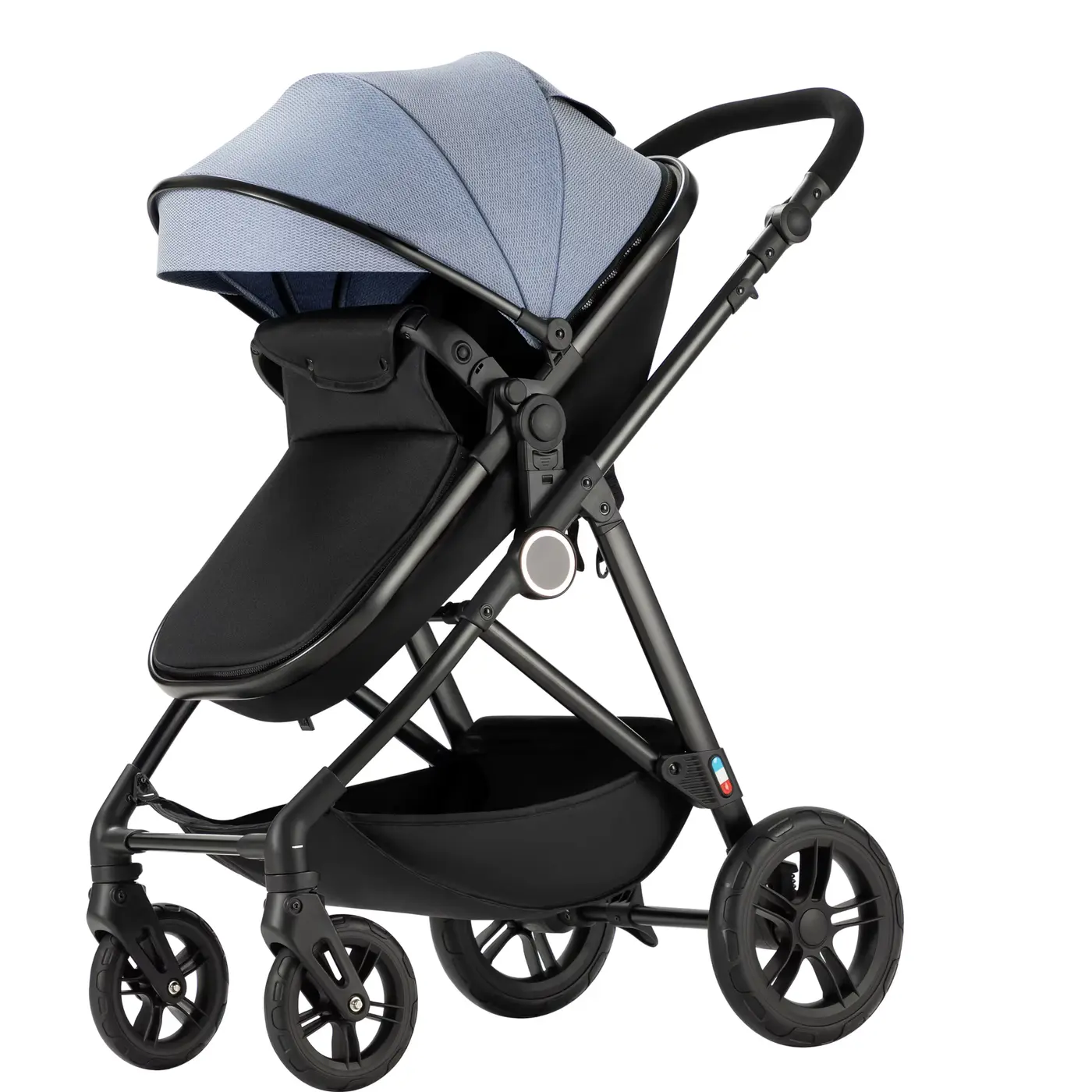 Wholesale Stroller High Landscape Stainless Steel Reversible Reclining Foldable Wheels - HONYON