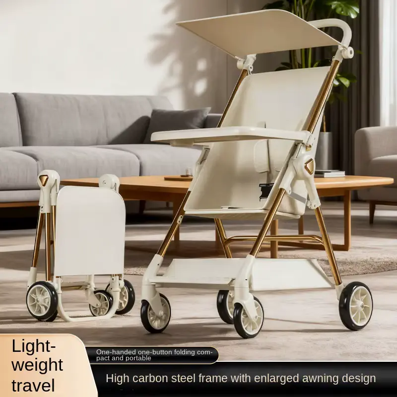 Wholesale Stroller Lightweight Umbrella High-view Portable Easy Fold Shock Absorbing - HONYON