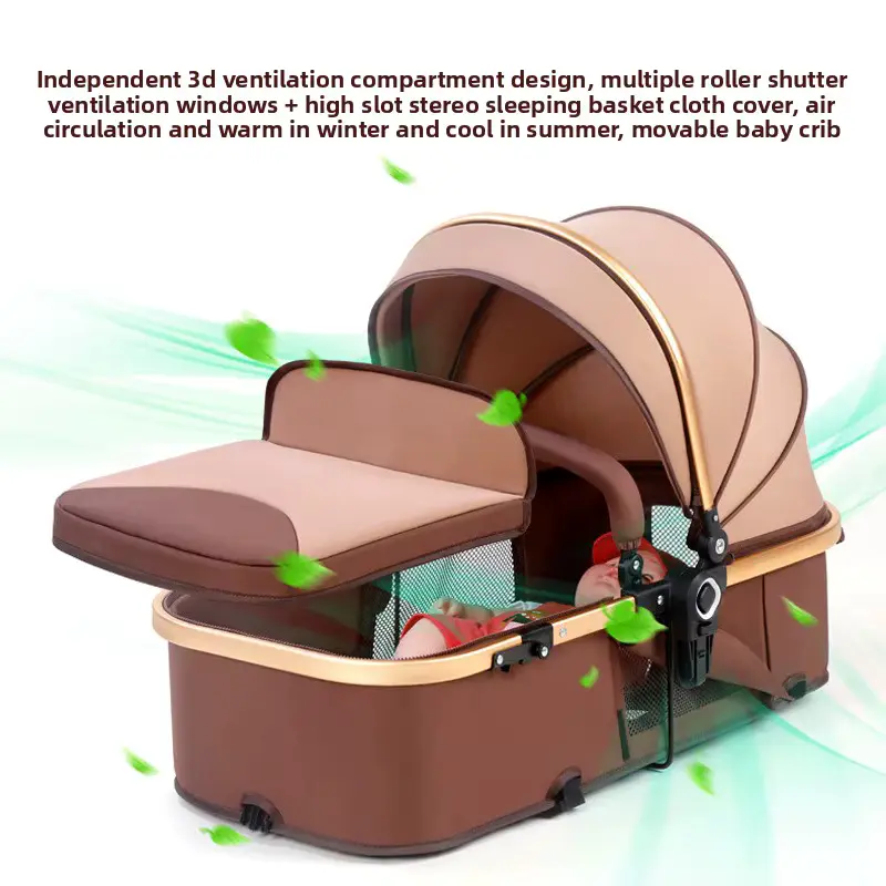 Wholesale Cartoon Stroller 3-in Carrier 3-seat Curtain Design Strap Ppsu product image 3 - HONYON