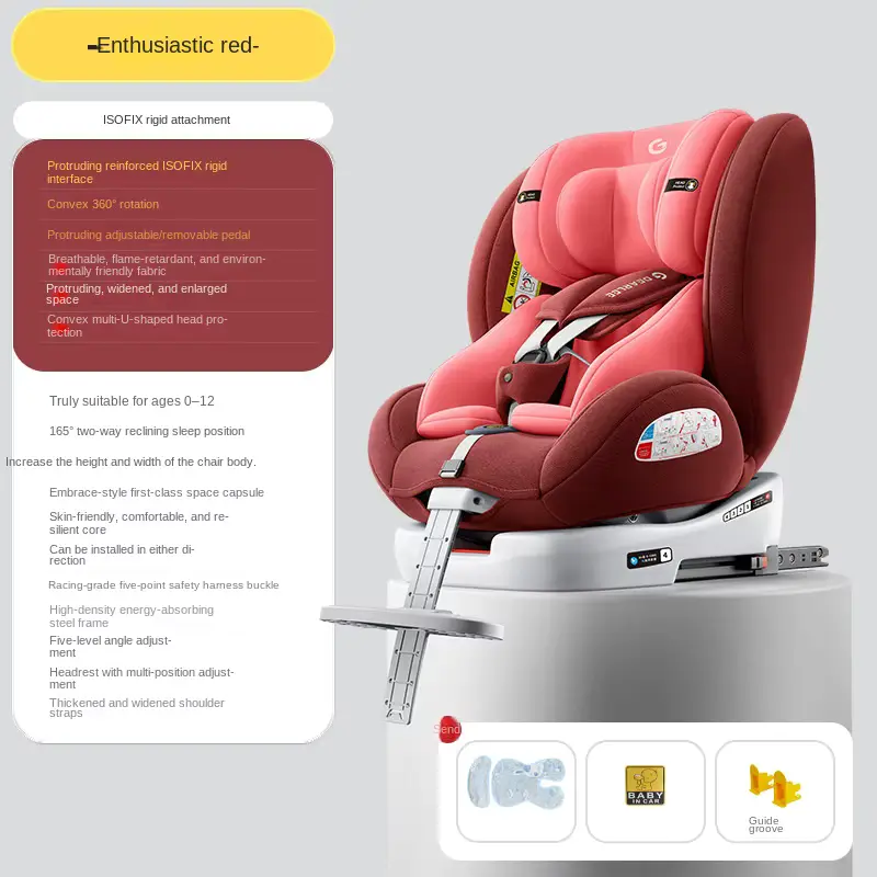 Wholesale Seat Chair Full Stage 0-12 Car Safety Reclining Infant - HONYON