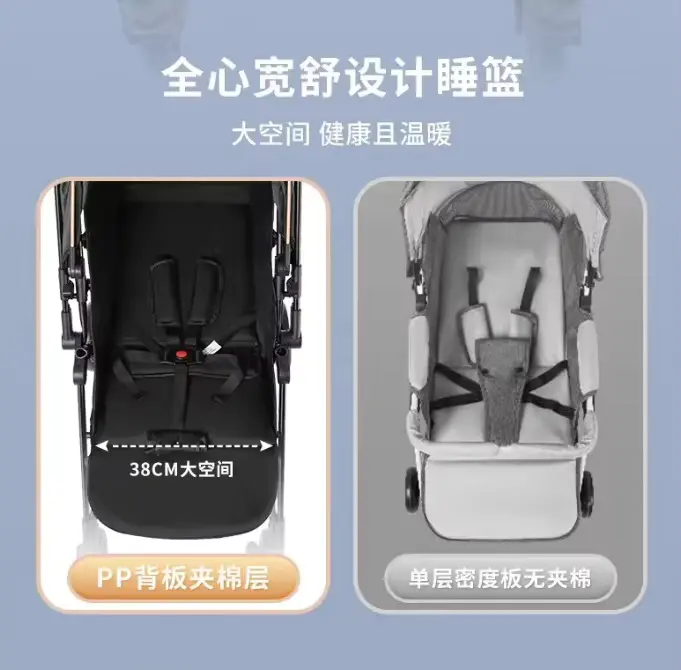 Wholesale Stroller Reversible Suv Level Shock System Stainless Steel Frame product image 3 - HONYON