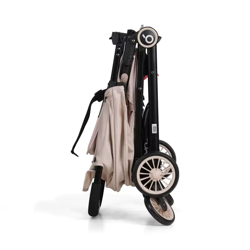 Wholesale Stroller Can Sit Lie Down One-button Folding Four-wheel product image 3 - HONYON