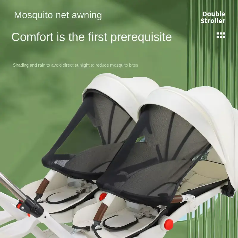 Wholesale Stroller Seat Twin Double 360 Swivel Reclining Foldable With product image 3 - HONYON