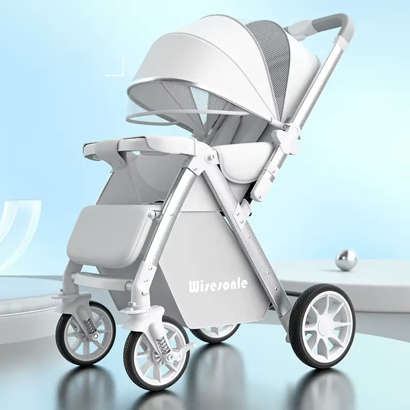 Wholesale Stroller Lightweight Foldable 4-wheel Two-way With High View Sit - HONYON