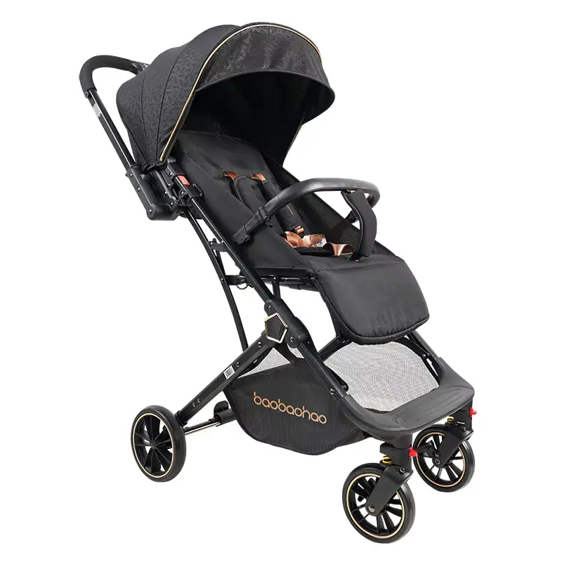Wholesale Stroller Foldable High Landscape Pushchair Bidirectional Two Way Pushing - HONYON