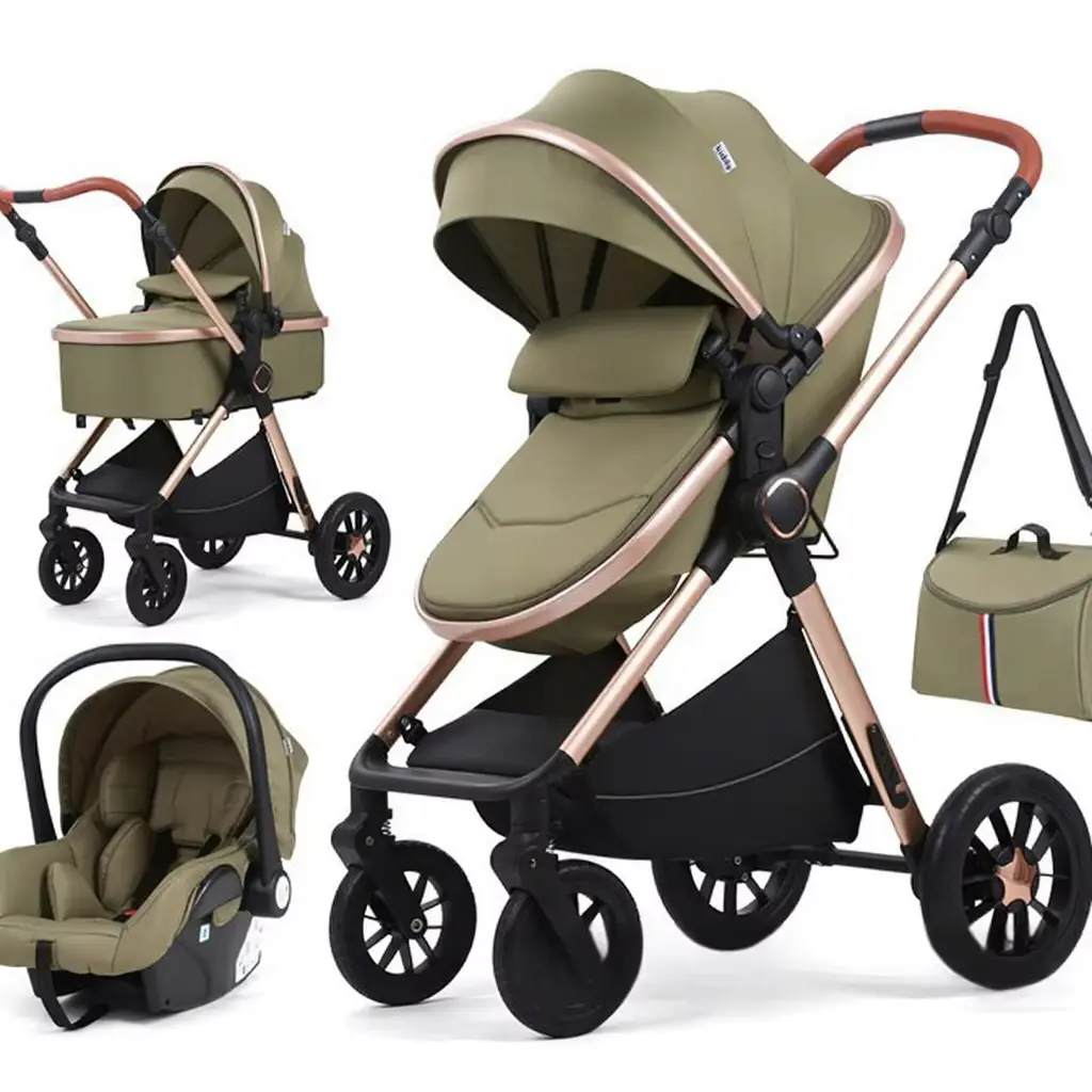 Wholesale Stroller Seat Hot-selling European-style 3-in Foldable Multifunctional Carriage - HONYON