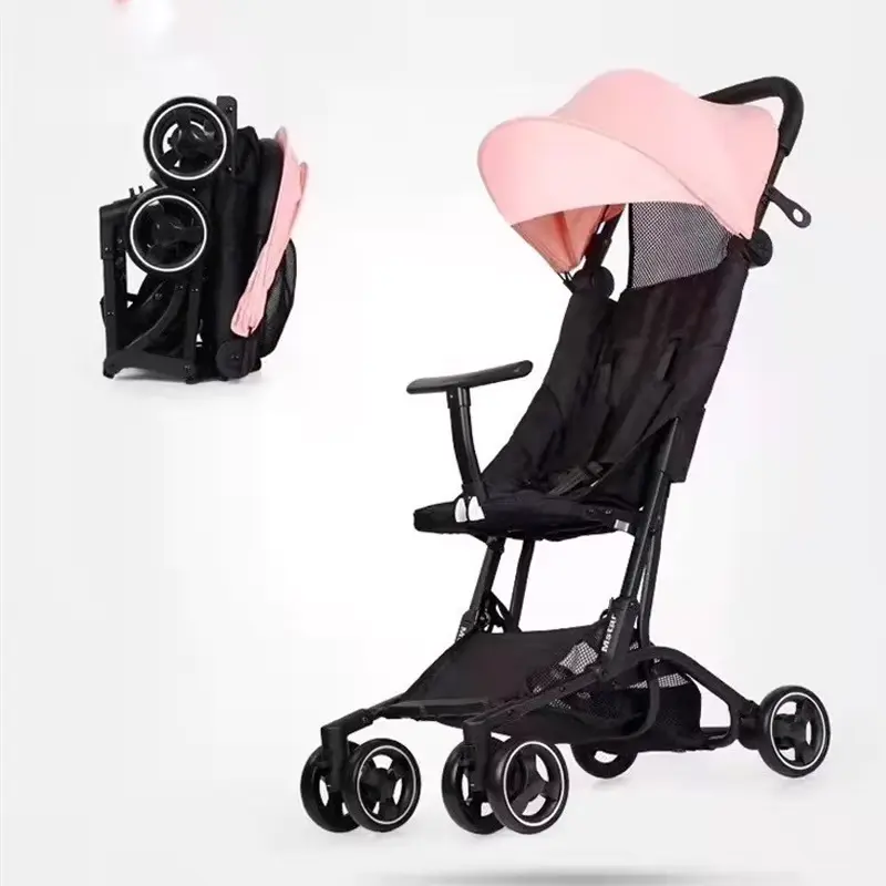 Wholesale Stroller Portable Airplane Carry-on Reclining Design One-click Fold Lightweight - HONYON