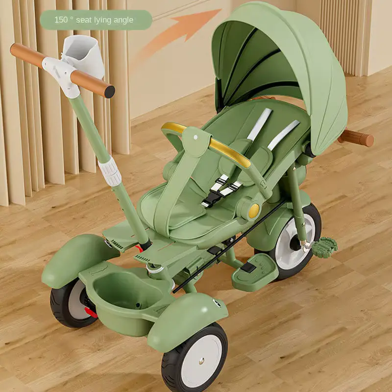 Wholesale Stroller Tricycle 1-3 Year Old Infants Toddlers Bicycle product image 3 - HONYON