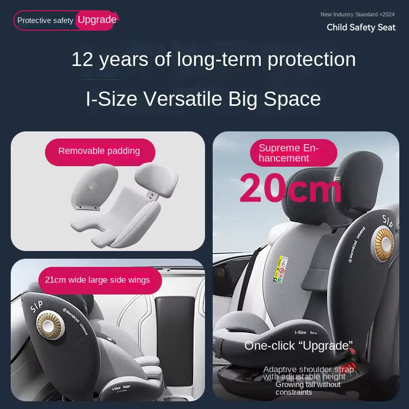 Wholesale Seat Chair Large Recline Angle Child Car Universal Infant product image 3 - HONYON