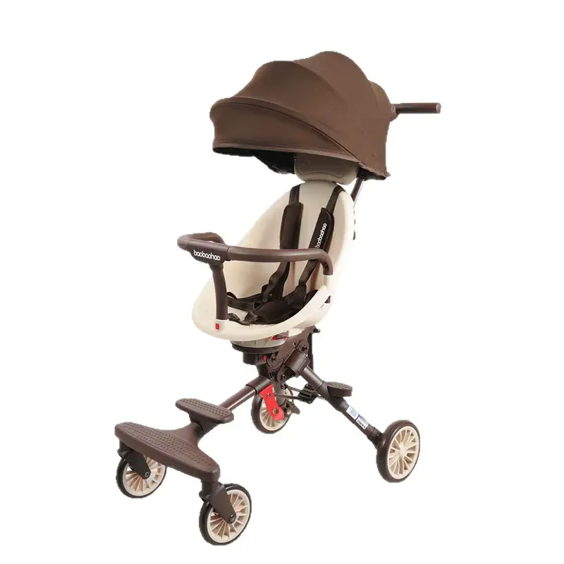 Wholesale Stroller Lightweight Bidirectional One Button Foldable Infant Pushchair Portable - HONYON