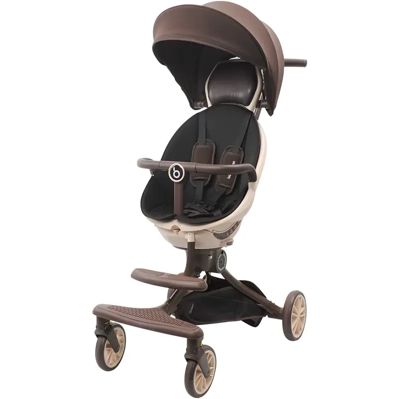 Wholesale Stroller High Landscape Bidirectional Toddler Aluminum Alloy Frame One - HONYON