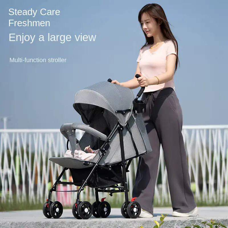 Wholesale Stroller Bidirectional Custom-designed Multi-functional Portable Linen Folding product image 3 - HONYON