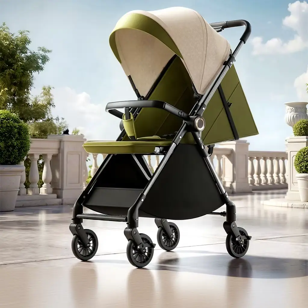 Wholesale Stroller Seat Four-wheel Universal Dual-direction Recline Adjustable - HONYON