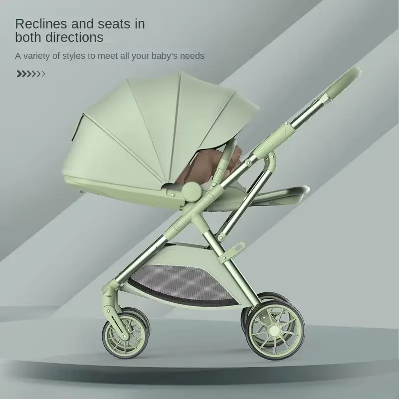 Wholesale Stroller High-view Aluminum Alloy With Recline Sit Function - HONYON