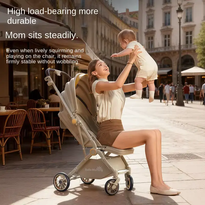 Wholesale Stroller Pocket Newborns Lightweight Foldable Infant Pram With product image 3 - HONYON